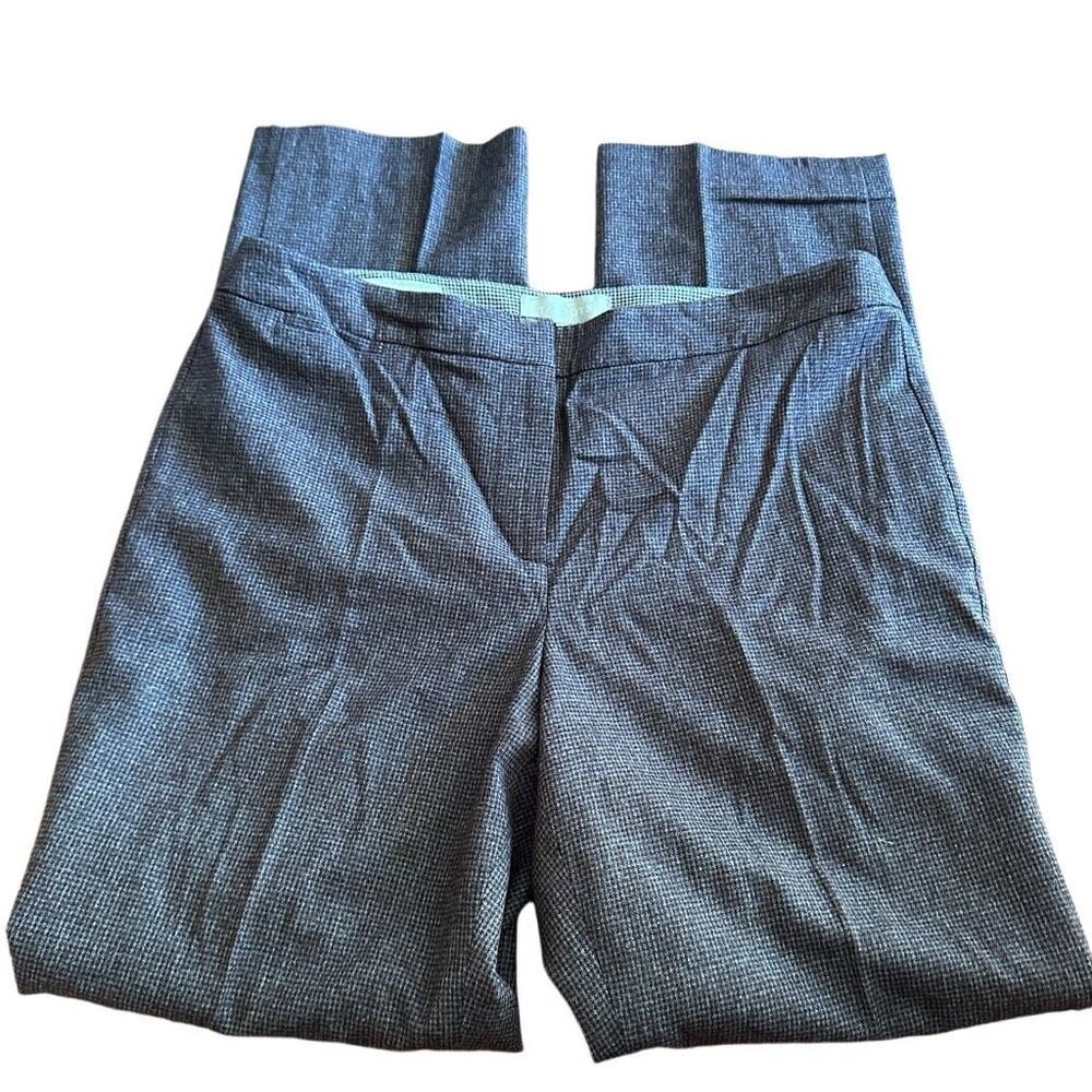Talbots maroon herringbone wool dress pants - size 8